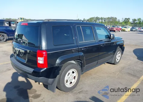 2014 Jeep Patriot Sport from USA, damaged, VIN 1C4NJPBB4ED886950